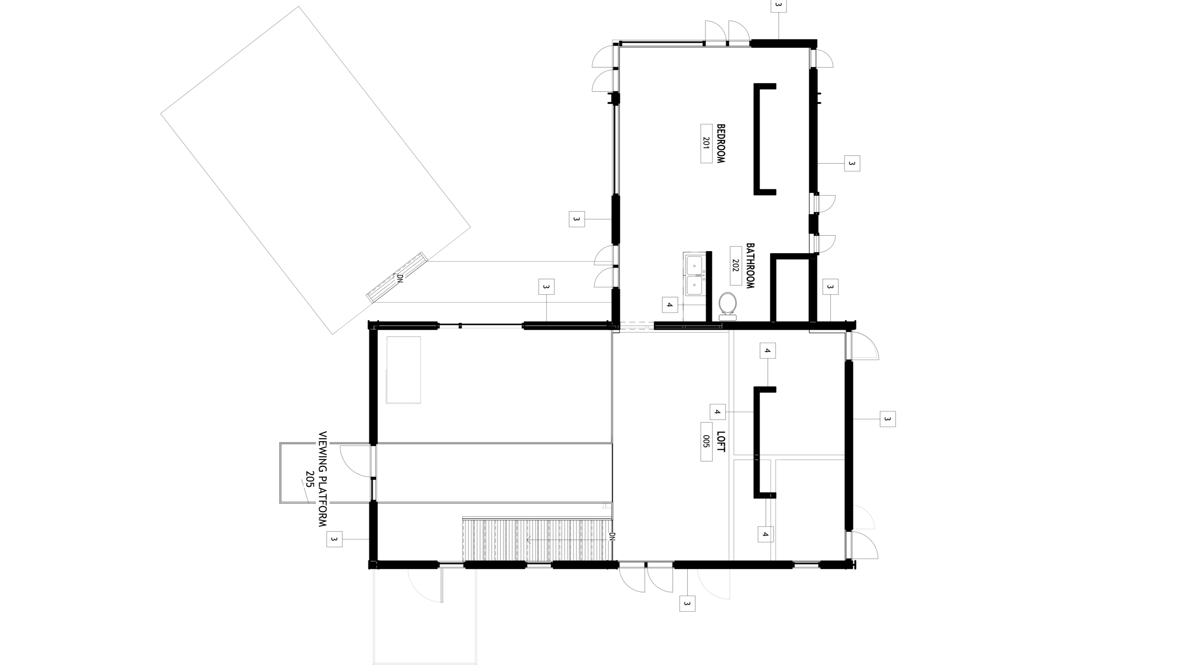 Second Level Floor Plan